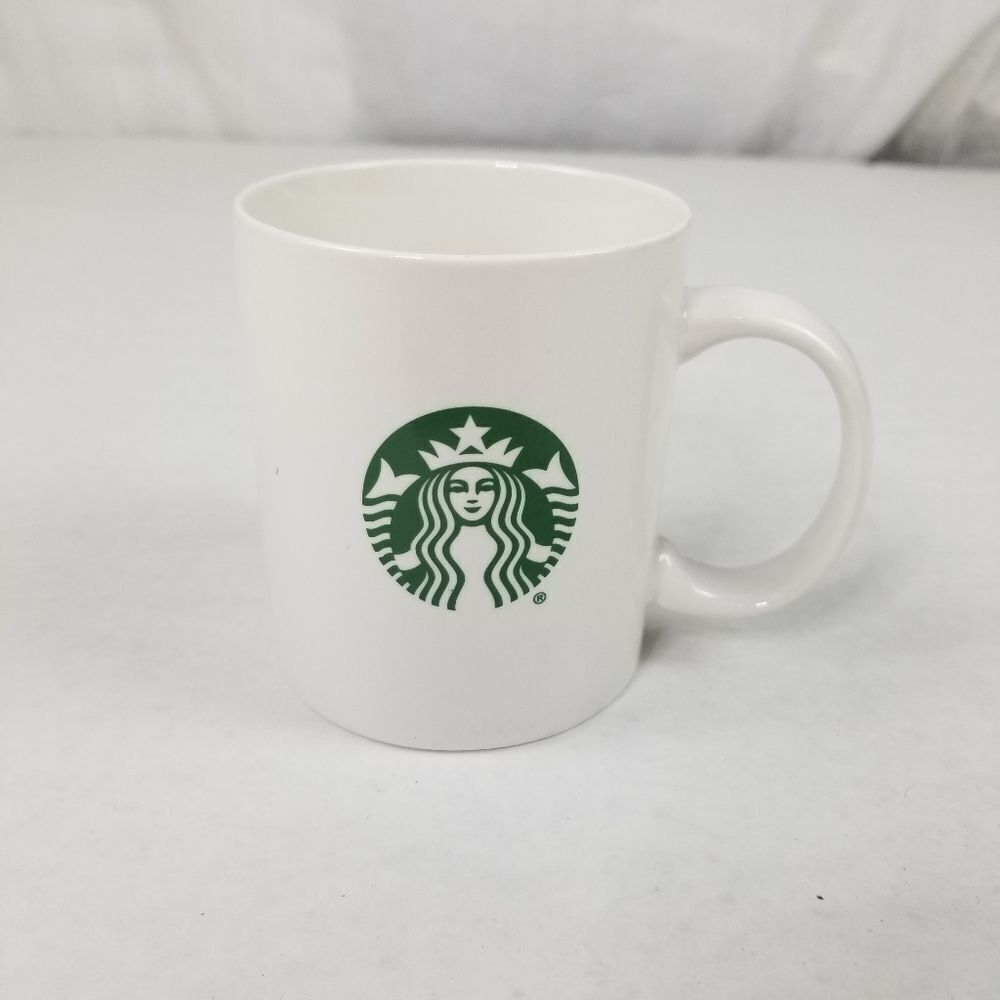 2016 Starbucks Green Logo White 12 oz.‎ Mug